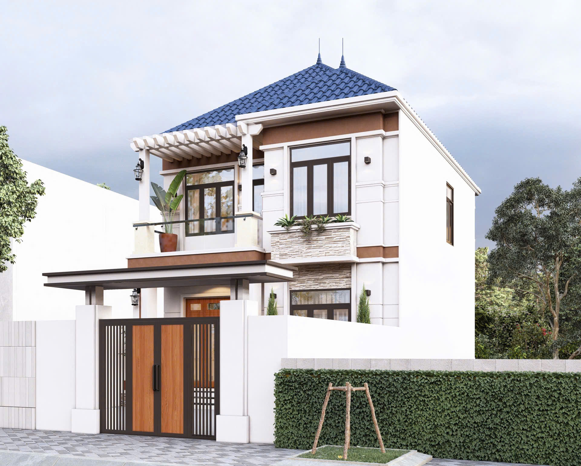 Công Trình Nhà Mái Nhật - Anh Oai&nbsp;